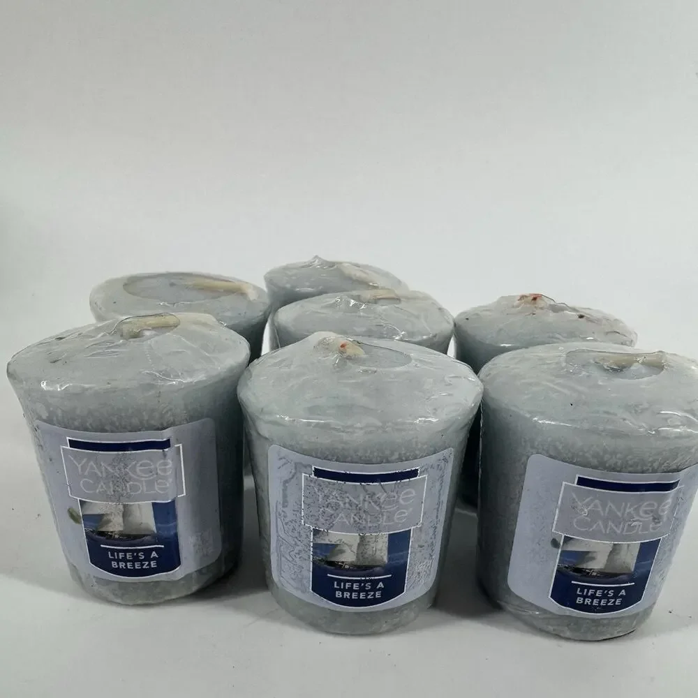 Yankee Candle Life's A Breeze Votive - Set of 7 Sealed